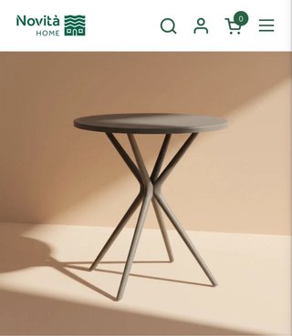 Mesa de Centro Gris de Polipropileno (NUEVA)