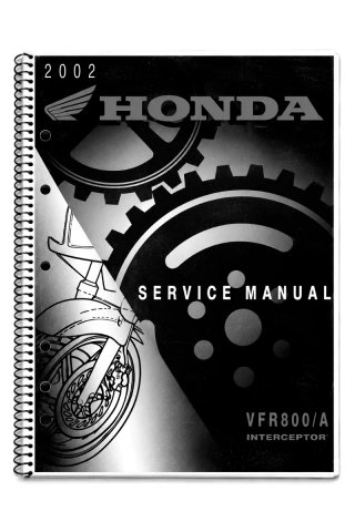Manual Taller Honda VFR800/A Interceptor ('02-'05)