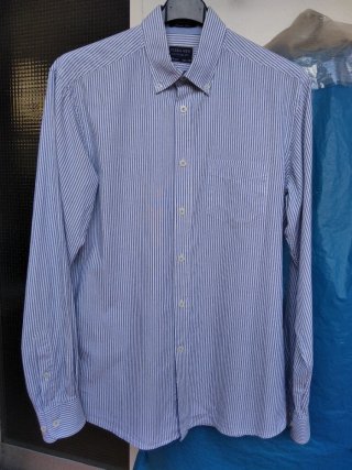 Camisa Sfera Man Rayas Azul y Blanco