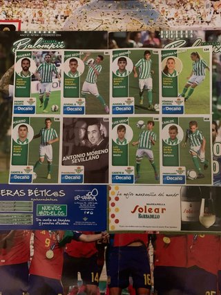 Láminas Coleccionables Betisbook BETIS.