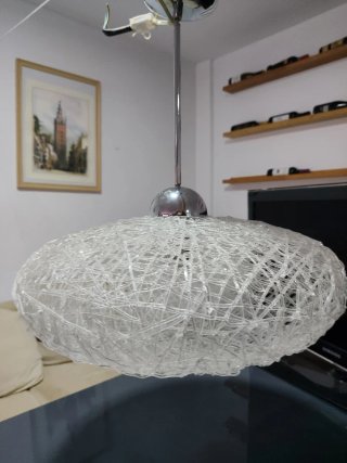 Lámpara de techo diseño entrelazado