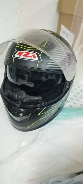 Casco NZI Symbio 2 Duo Fiber Volt Talla XL