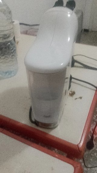 Máquina de café espresso blanca