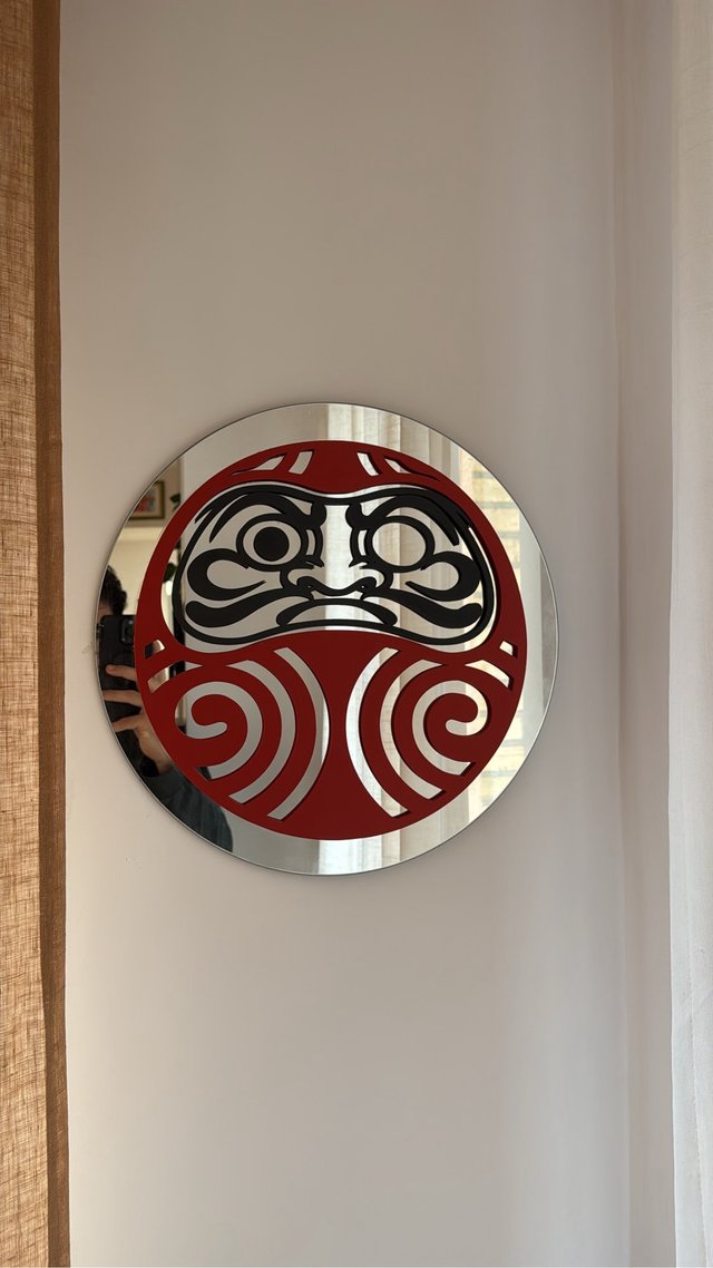Espejo Daruma 3D