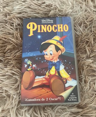 Pelicula VHS Disney Pinocho