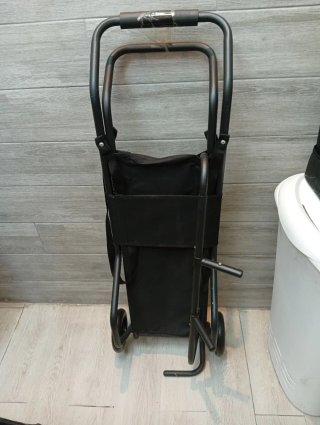 Carrito de transporte de camilla negro Kit