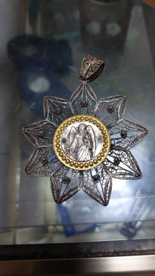 Medalla de Cuna Antigua de Plata