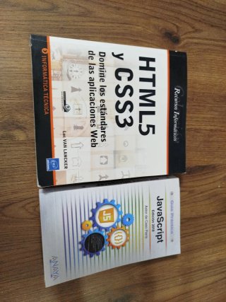 Lote de libros programación web