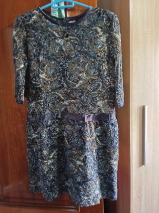 Vestido Midi Estampado modelo único