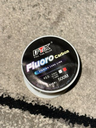 Línea de Pesca FTK Fluoro Carbon 500m