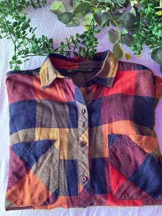 Camisa de cuadros Zara