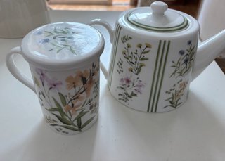 Tetera y Tisanera El Corte Inglés Flores