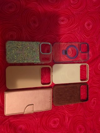 Lote de 6 Fundas para iPhone 17 Pro Max