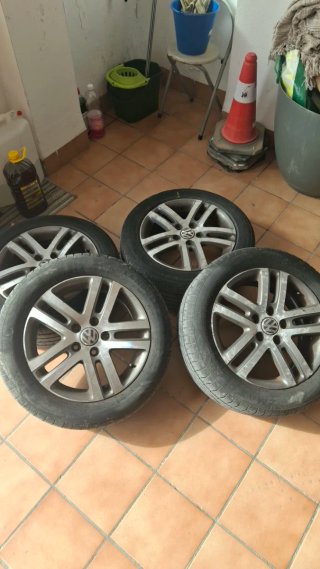 4 Llantas 16 pulgadas Volkswagen Touran