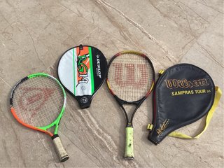2 Raquetas de Tenis para Niño