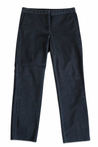 Zara Basic pantalón de vestir mujer L azul marino