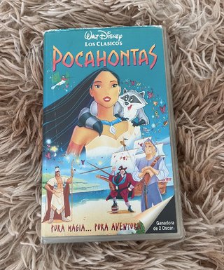 Pelicula VHS Disney Pocahontas