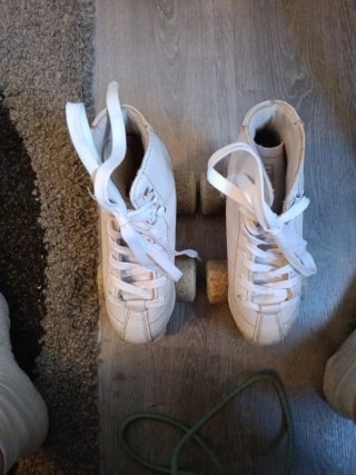 Patines de Bota Blancos