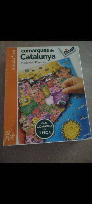 Puzzle Comarques de Catalunya Diset
