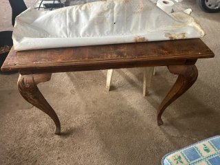 Mesa Antigua de Madera