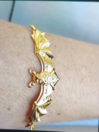 Pulsera Vampiro Dorada