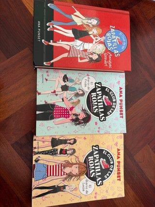 Libros El Club de las Zapatillas Rojas