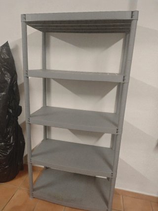 Estantería de Plástico Gris