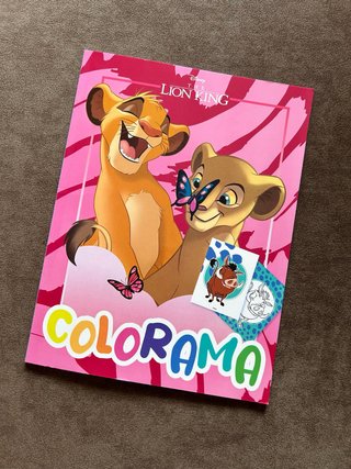 Libro da Colorare Disney II Re Leone "Colorama"