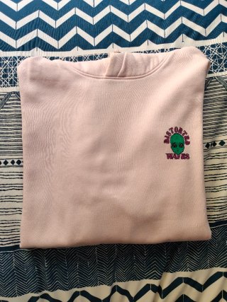 Sudadera Rosa Yourturn con Capucha