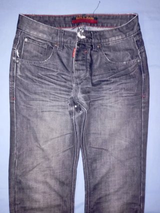 Pantalón Vaquero vintage Gris
