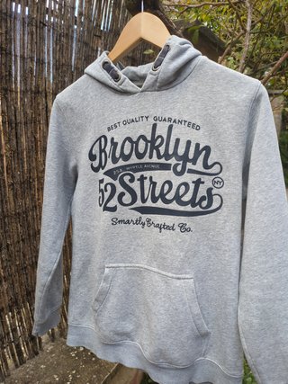 Sudadera Brooklyn Gris C&A Talla XS