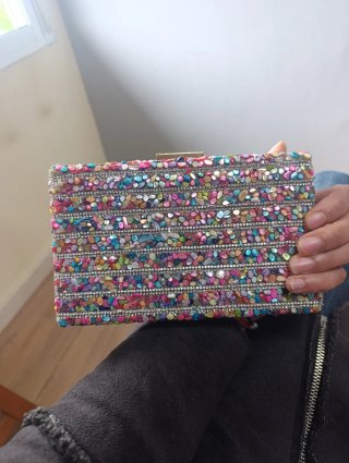 Bolso de fiesta multicolor