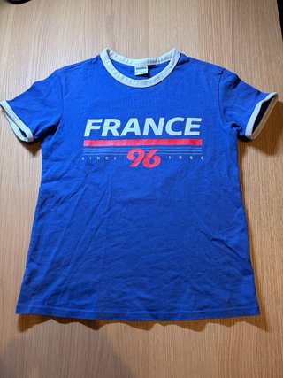 Camiseta Francia 96 Azul Bershka