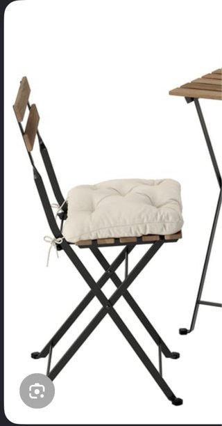 Set de 4 sillas de madera para exterior