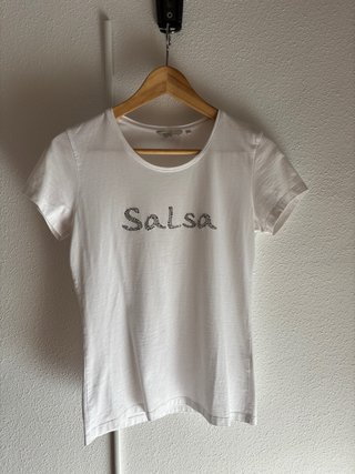 Camiseta Blanca Salsa