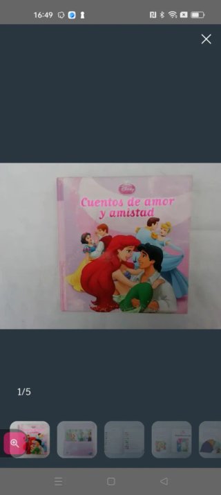 Cuentos princesas Disney