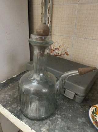 Porrón de Cristal Antiguo