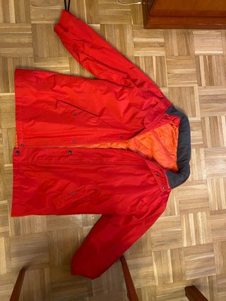 Parka Impermeable Roja