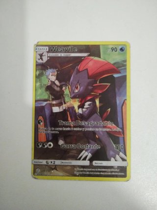 Carta Pokémon Weavile 238/236