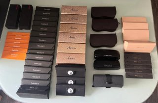 Lote de 37 fundas para gafas