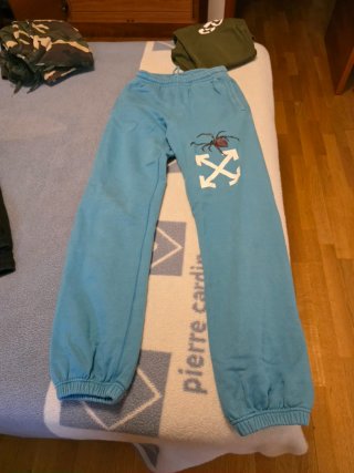Pantalón de chándal Off-White azul
