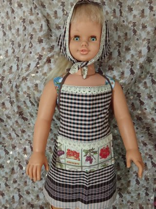 Delantal de Castañera para Niña (3-6 años)
