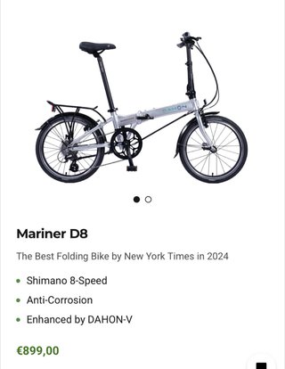 Bicicleta pieghevole Dahon Mariner D8