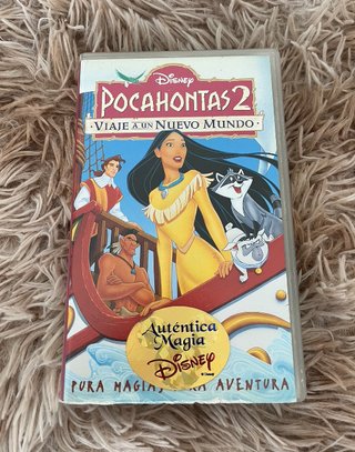 Pelicula VHS Pocahontas 2 Viaje a un nuevo mundo