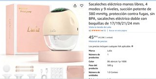 Sacaleches Eléctrico Lulia Manos Libres