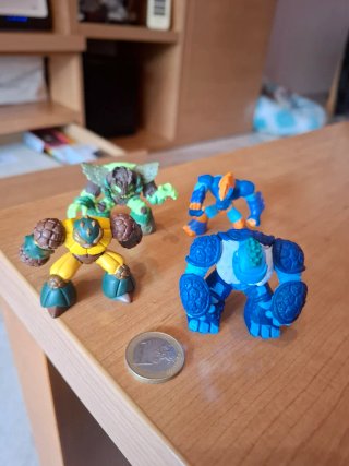 Set di 4 Figure Gormiti e 2 motorizzate