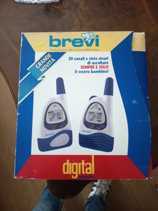 Intercomunicador Bebé Brevi Digital Monitor