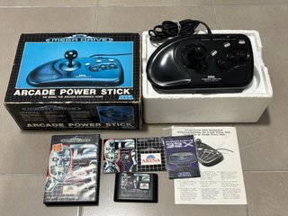 Sega Arcade Power Stick y T2 Mega Drive