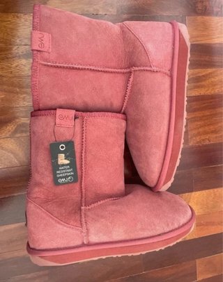 Botas Emu Rosas