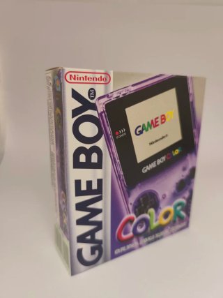 Caja Game Boy Morada/Transp.